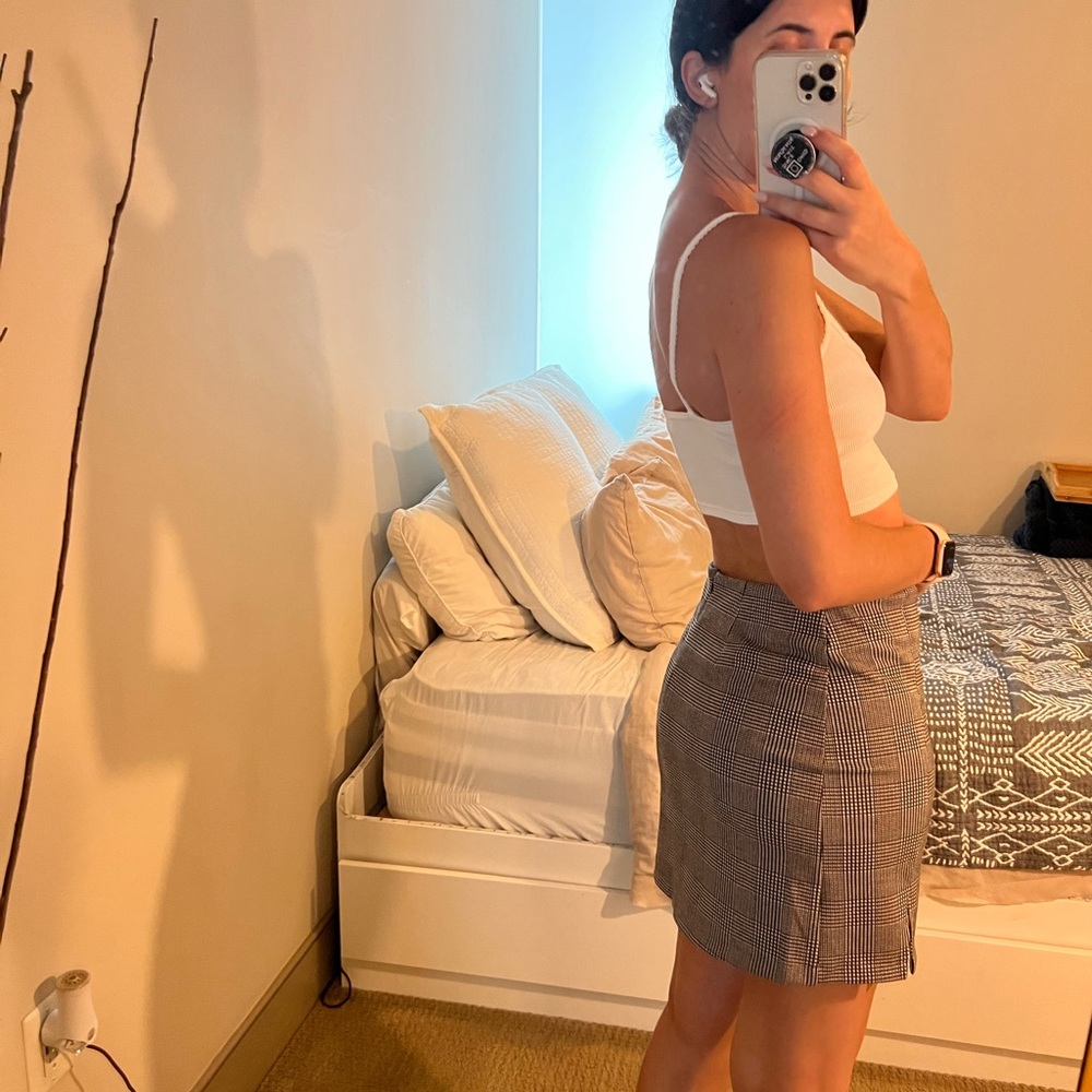 Urban outfitters plaid skirt